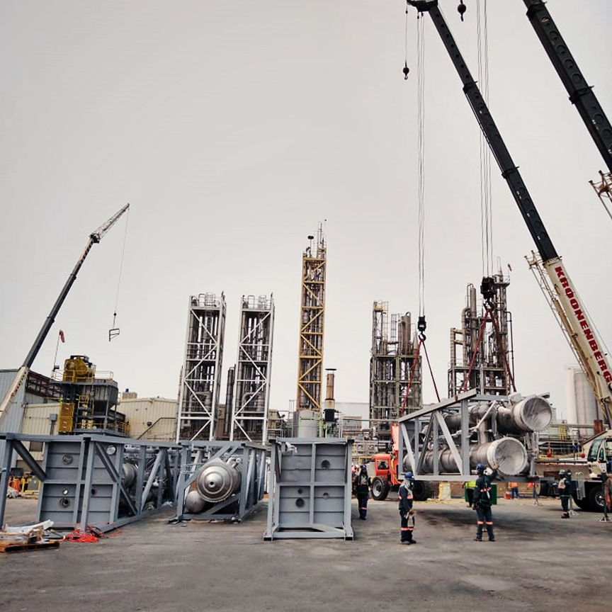 Citrotec - Evaporador Enet chega ao EUA.